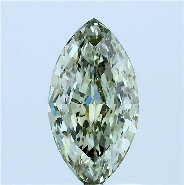 1.04ct Marquise FANCY INTENSE GREEN VS1 Lab Created Diamond