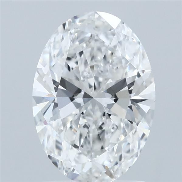 1.73ct Oval E VVS2 Lab Created Diamond