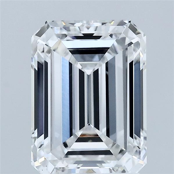 2.51ct Emerald D VS1 Lab Created Diamond