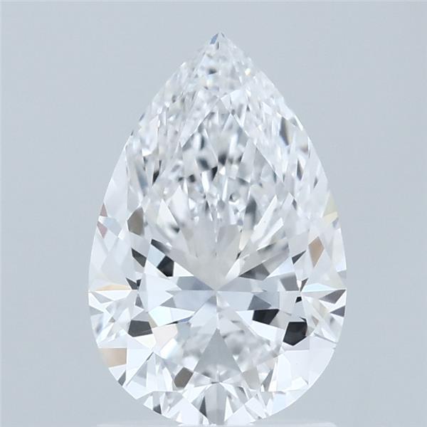 1.51ct Pear D VVS2 Lab Created Diamond