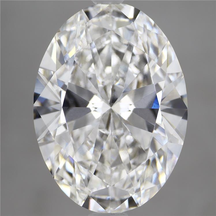 5.06ct Oval E VVS2 Lab Created Diamond