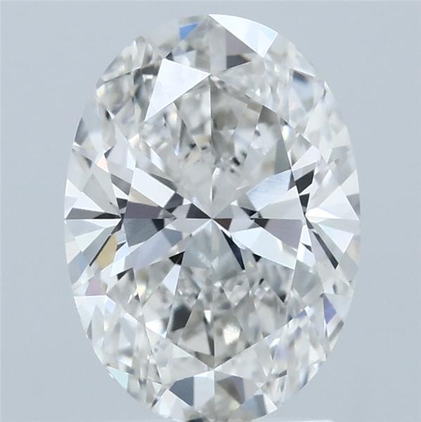 2.01ct Oval G VVS2 Lab Created Diamond