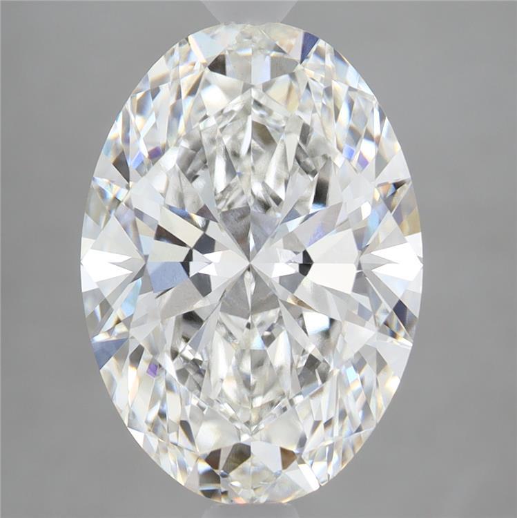 5.1ct Oval E VVS2 Lab Created Diamond
