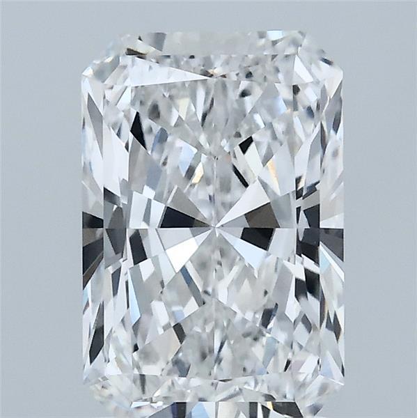 2.02ct Radiant E VVS1 Lab Created Diamond