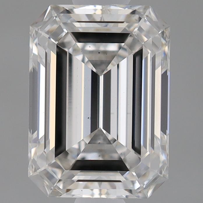 0.92ct Emerald F VS1 Lab Created Diamond