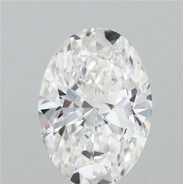 2.76ct Oval E VVS1 Lab Created Diamond