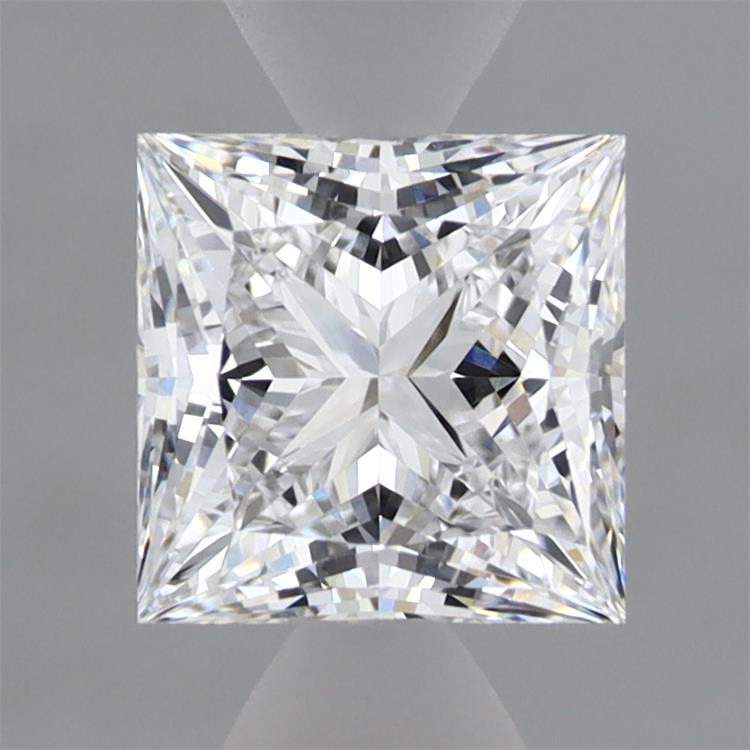 1.57ct Princess D VVS2 Lab Created Diamond