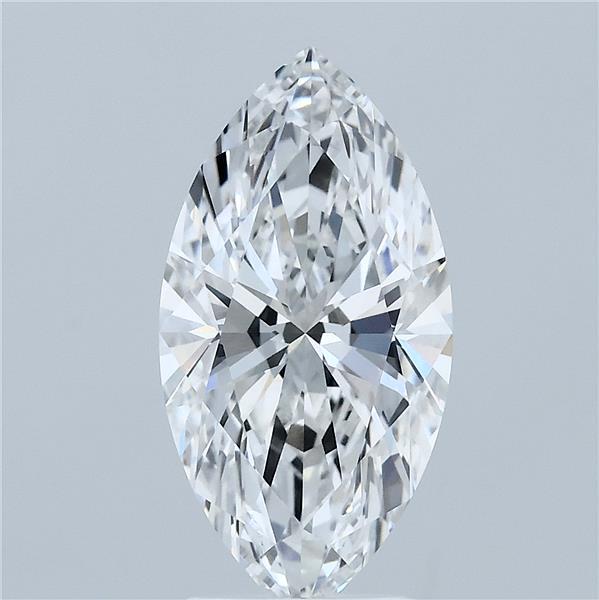 2.89ct Marquise E VVS2 Lab Created Diamond