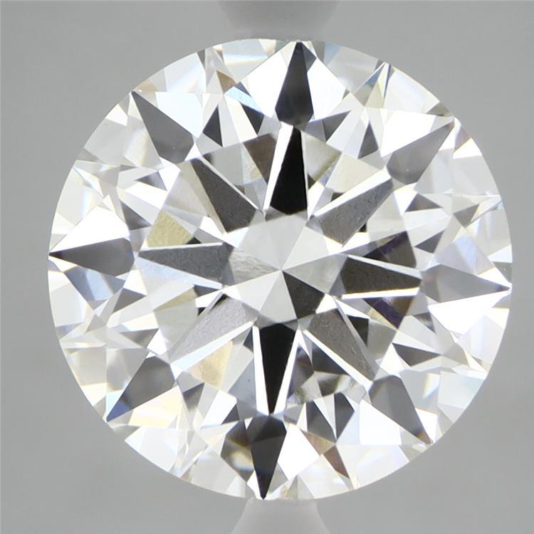 4.51ct Round F VVS2 Lab Created Diamond