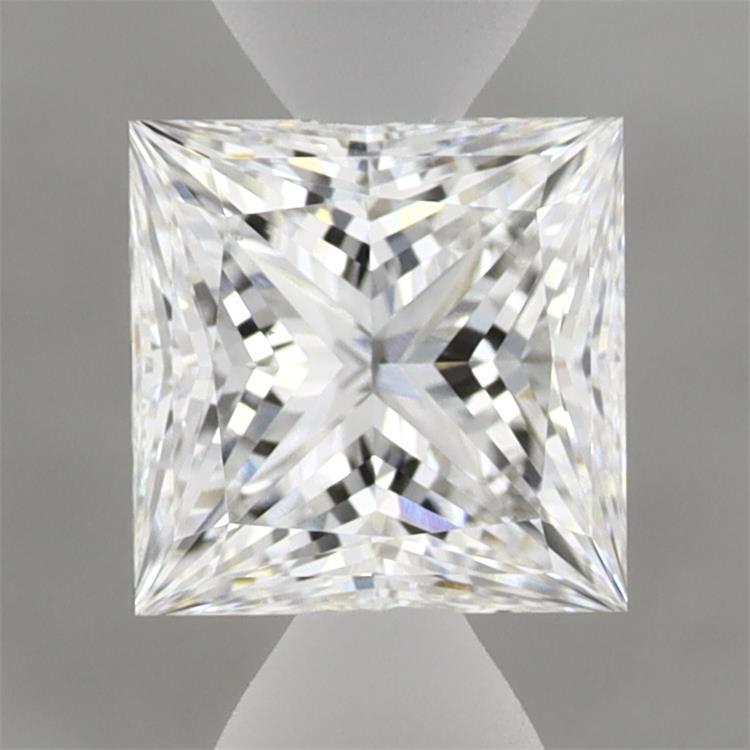 1.39ct Princess D VS1 Lab Created Diamond