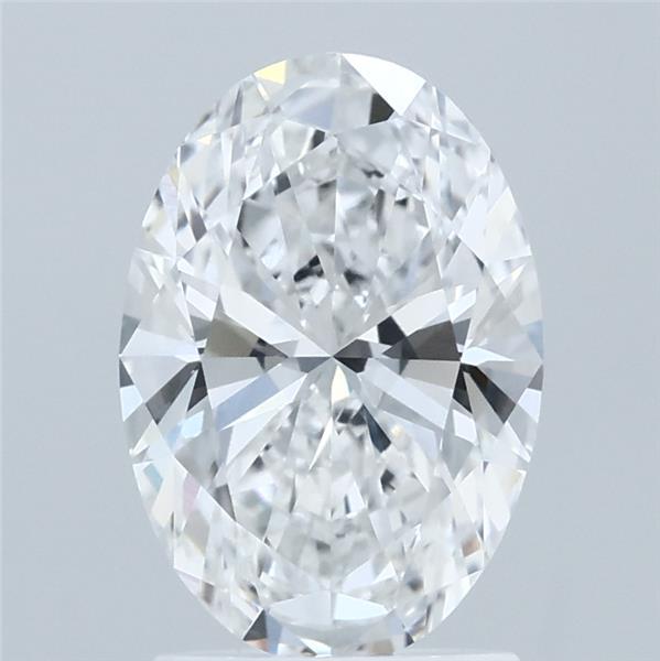 1.88ct Oval D VVS2 Lab Created Diamond