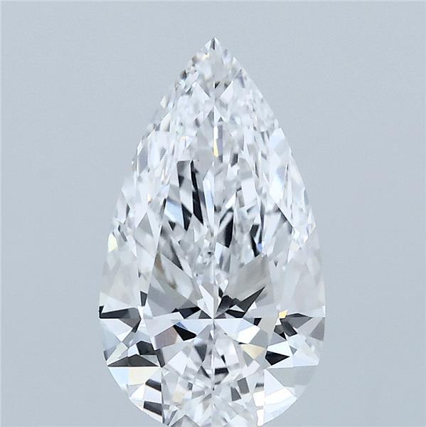 1.59ct Pear D VVS2 Lab Created Diamond