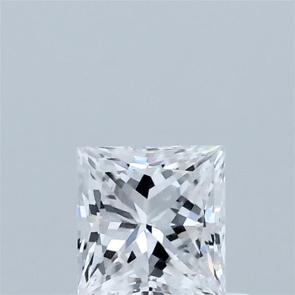 0.51ct Princess D VVS2 Lab Created Diamond