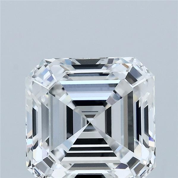 3.05ct Asscher F VVS2 Lab Created Diamond