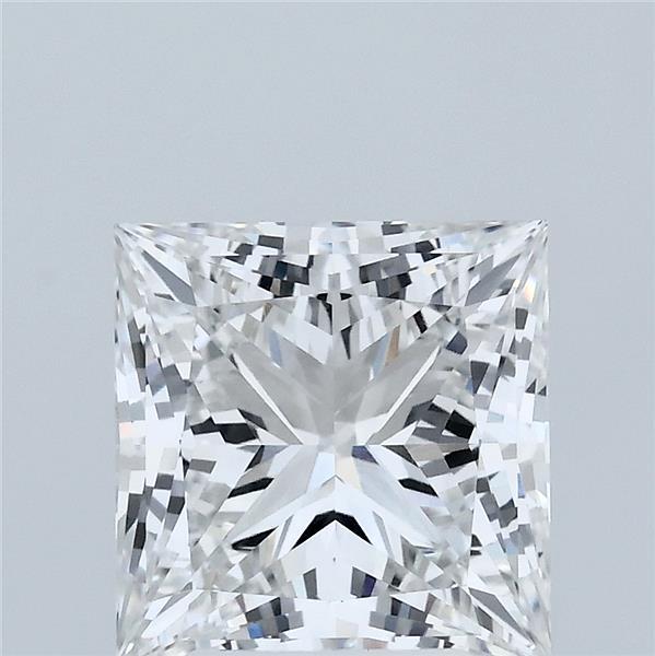 3.09ct Princess E VVS2 Lab Created Diamond
