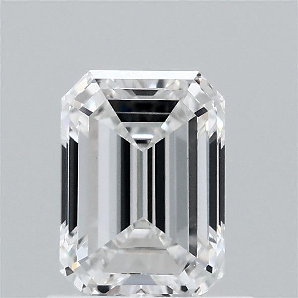 0.94ct Emerald E VVS2 Lab Created Diamond