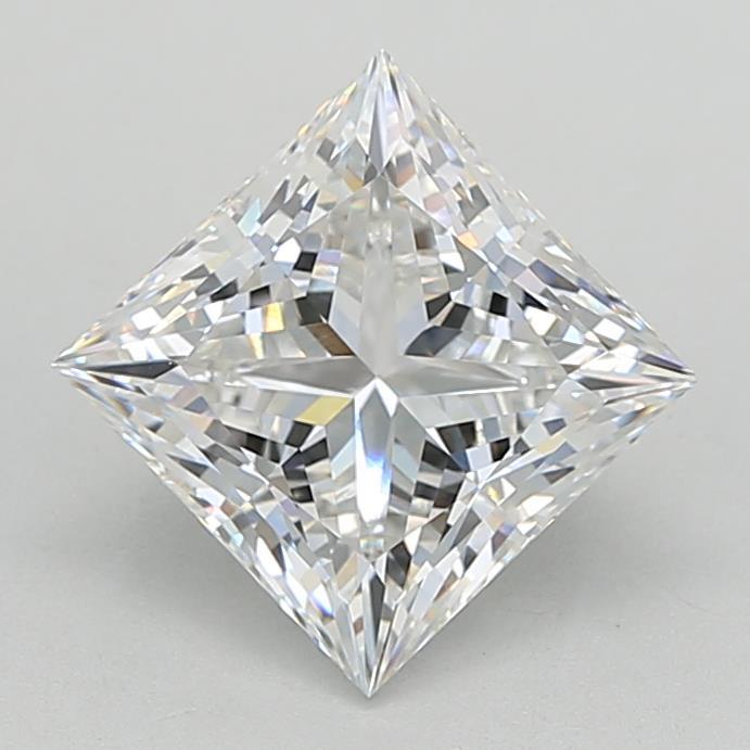 3.03ct Princess E VVS2 Lab Created Diamond