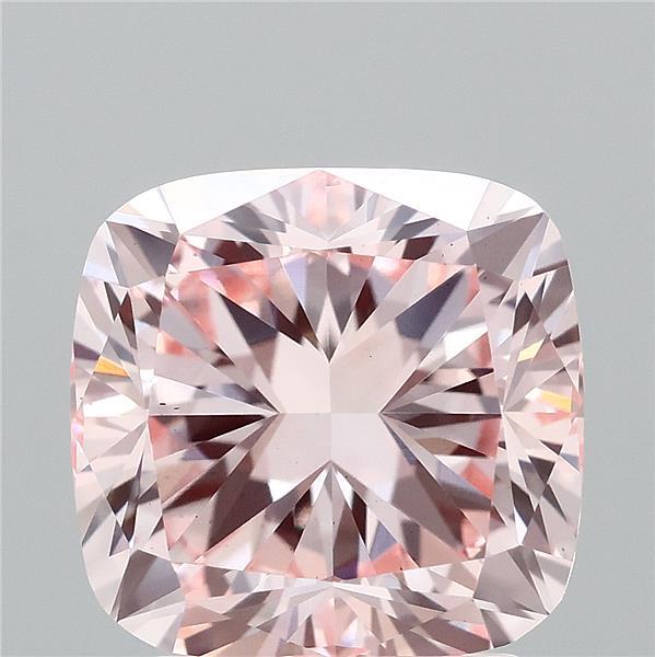 2.67ct Cushion FANCY INTENSE PINK VS1 Lab Created Diamond
