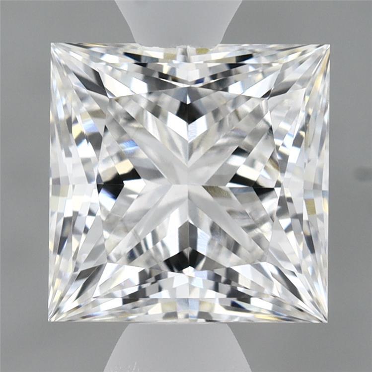 2.22ct Princess E VVS2 Lab Created Diamond