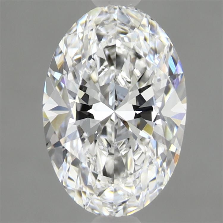 1.53ct Oval D VVS2 Lab Created Diamond