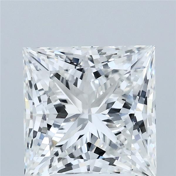 3.01ct Princess F VS1 Lab Created Diamond