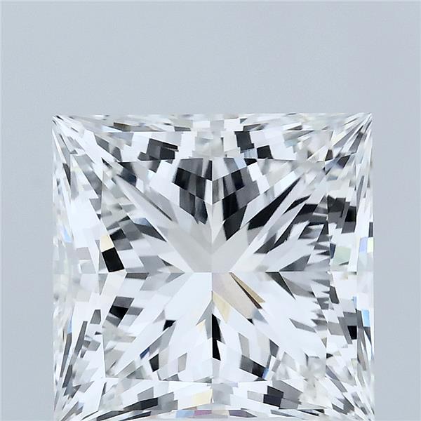 5.52ct Princess F VVS2 Lab Created Diamond