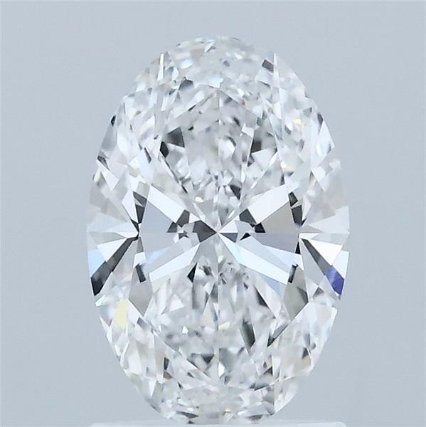 1.27ct Oval D VVS2 Lab Created Diamond
