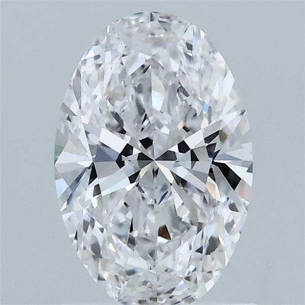 1.11ct Oval D VVS2 Lab Created Diamond