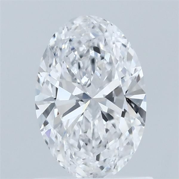 0.95ct Oval D VVS2 Lab Created Diamond
