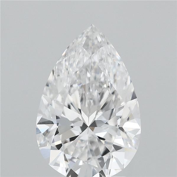 3.01ct Pear E VVS1 Lab Created Diamond