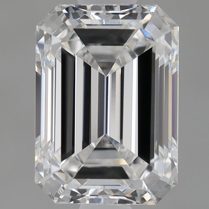 0.97ct Emerald E VVS2 Lab Created Diamond