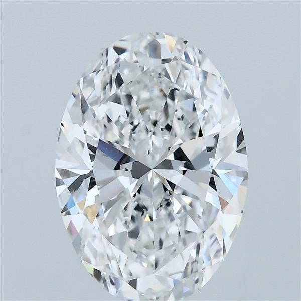 3.01ct Oval E VS1 Lab Created Diamond