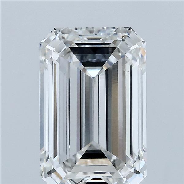 3.1ct Emerald F VS1 Lab Created Diamond