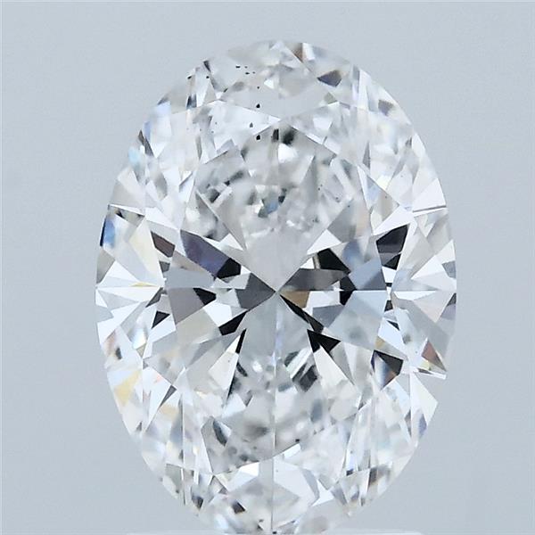 2ct Oval F VS2 Lab Created Diamond