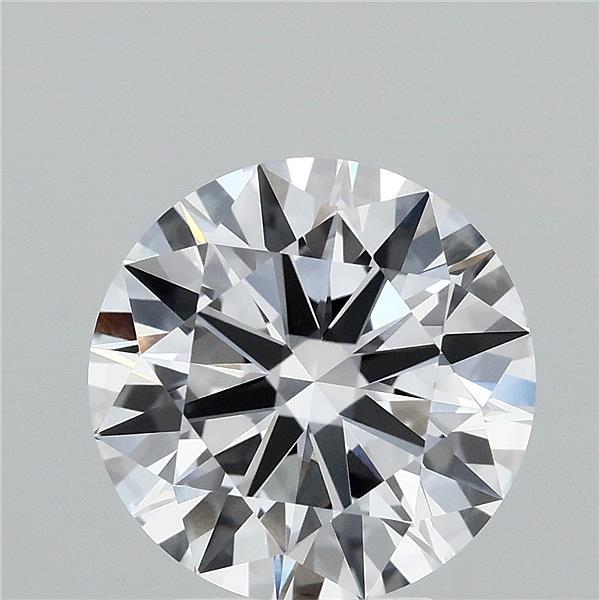 3.69ct Round D VVS1 Lab Created Diamond