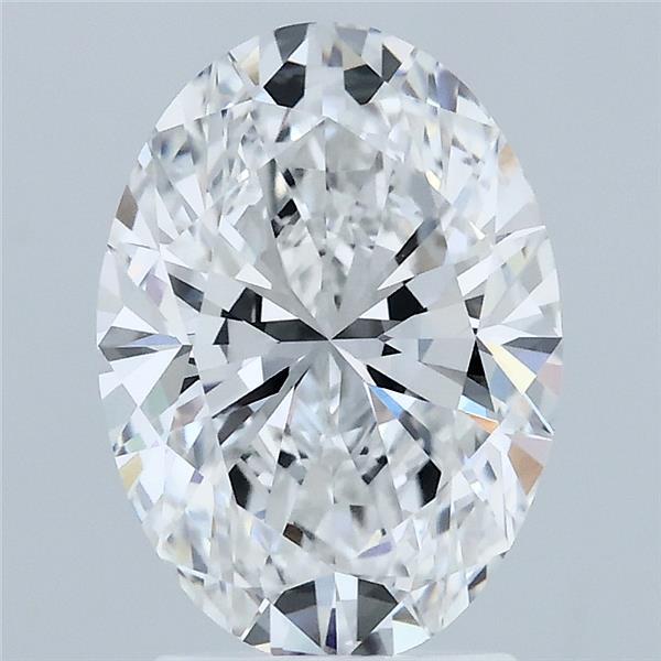 2.47ct Oval D VVS1 Lab Created Diamond