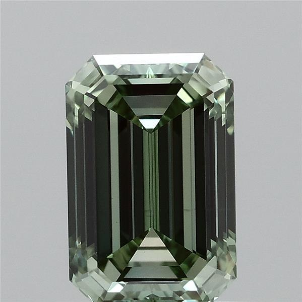 4.01ct Cushion FANCY VIVID BLUE VS2 Lab Created Diamond