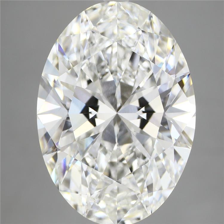 9.04ct Oval E VVS2 Lab Created Diamond