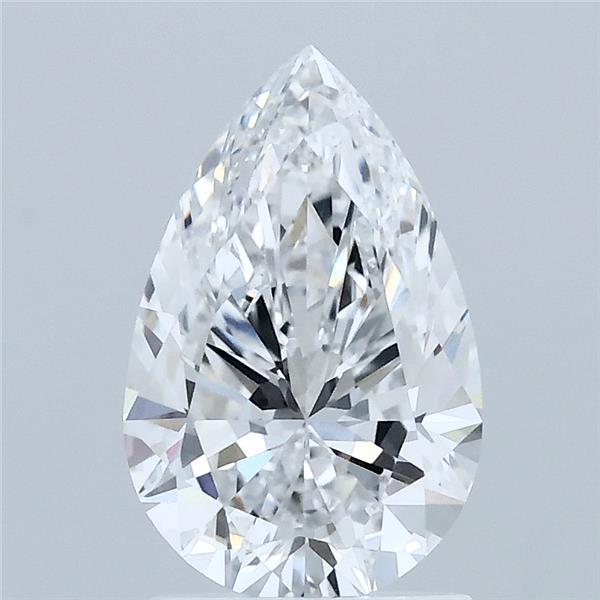 1.59ct Pear D VVS2 Lab Created Diamond
