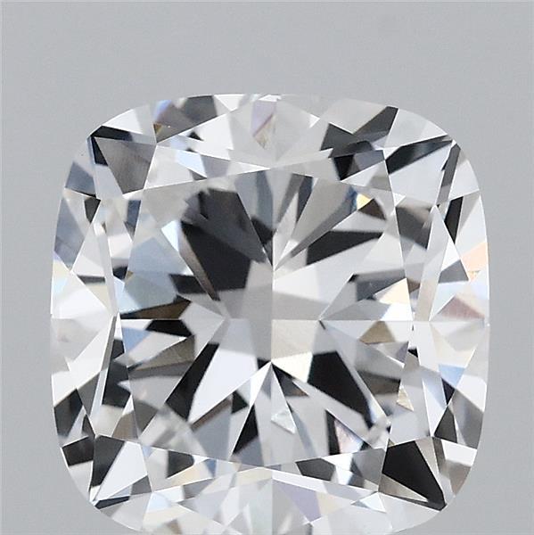 3.26ct Cushion D VVS2 Lab Created Diamond