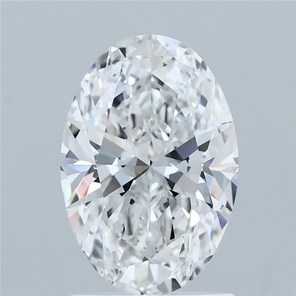 1.51ct Oval E VVS2 Lab Created Diamond