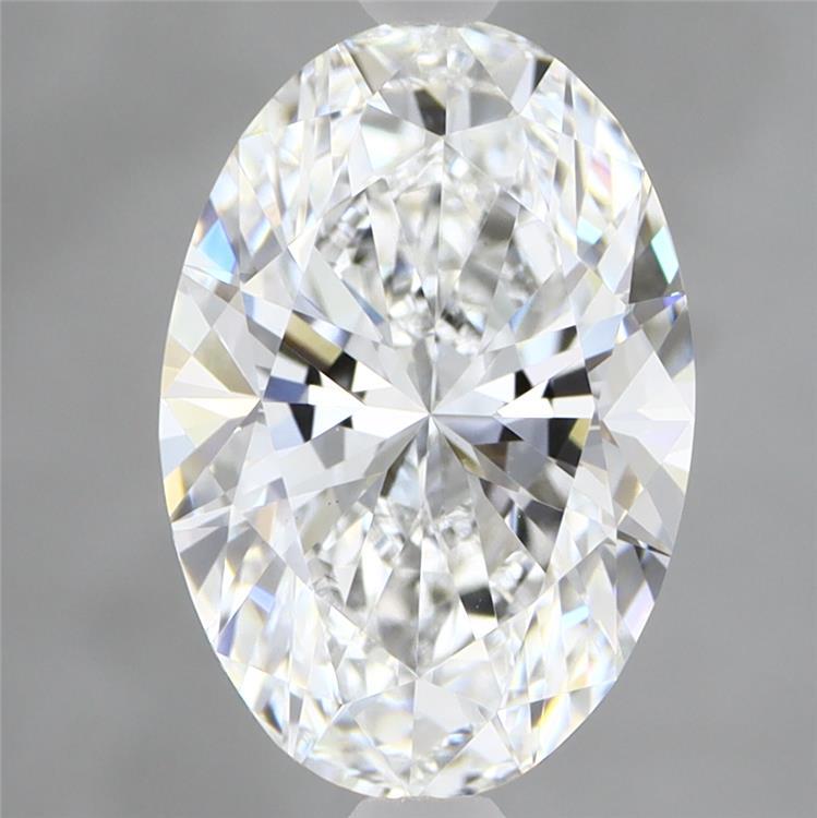 2.89ct Oval E VVS2 Lab Created Diamond