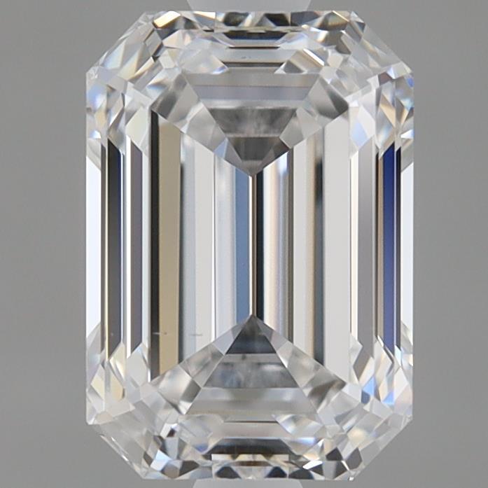 0.97ct Emerald D VS1 Lab Created Diamond