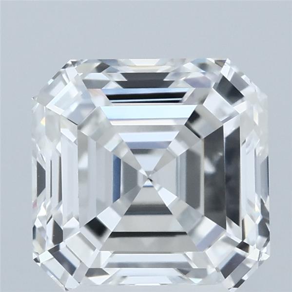 3.1ct Asscher E VVS2 Lab Created Diamond