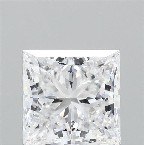 3.41ct Princess D VVS2 Lab Created Diamond