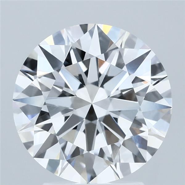 3.01ct Round E VVS2 Lab Created Diamond