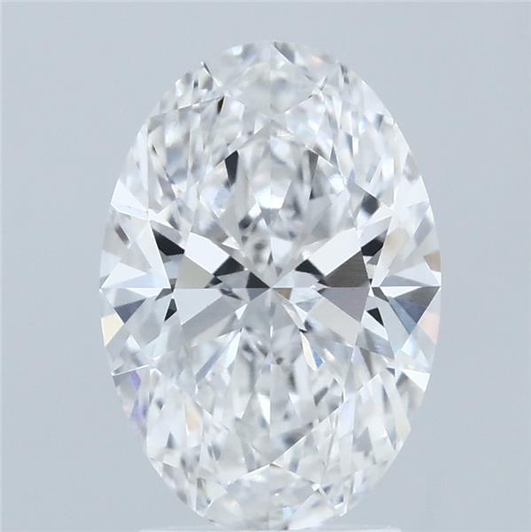 2.57ct Oval E VS1 Lab Created Diamond