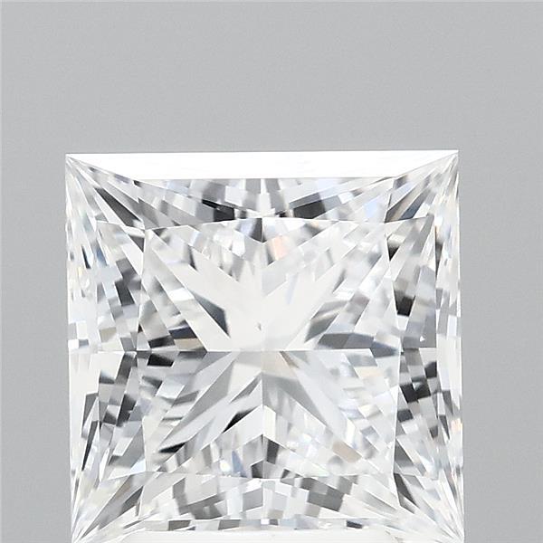 3.01ct Princess E VVS1 Lab Created Diamond