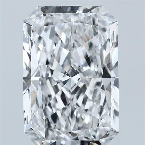 4.05ct Radiant E VVS1 Lab Created Diamond