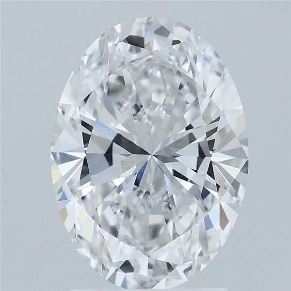 2.23ct Oval D VVS1 Lab Created Diamond